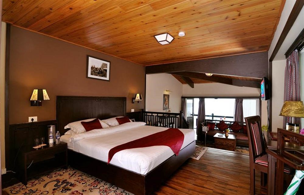 Denzong Regency- Luxury Mountain Retreat Spa & Casino Gangtok Bagian luar foto